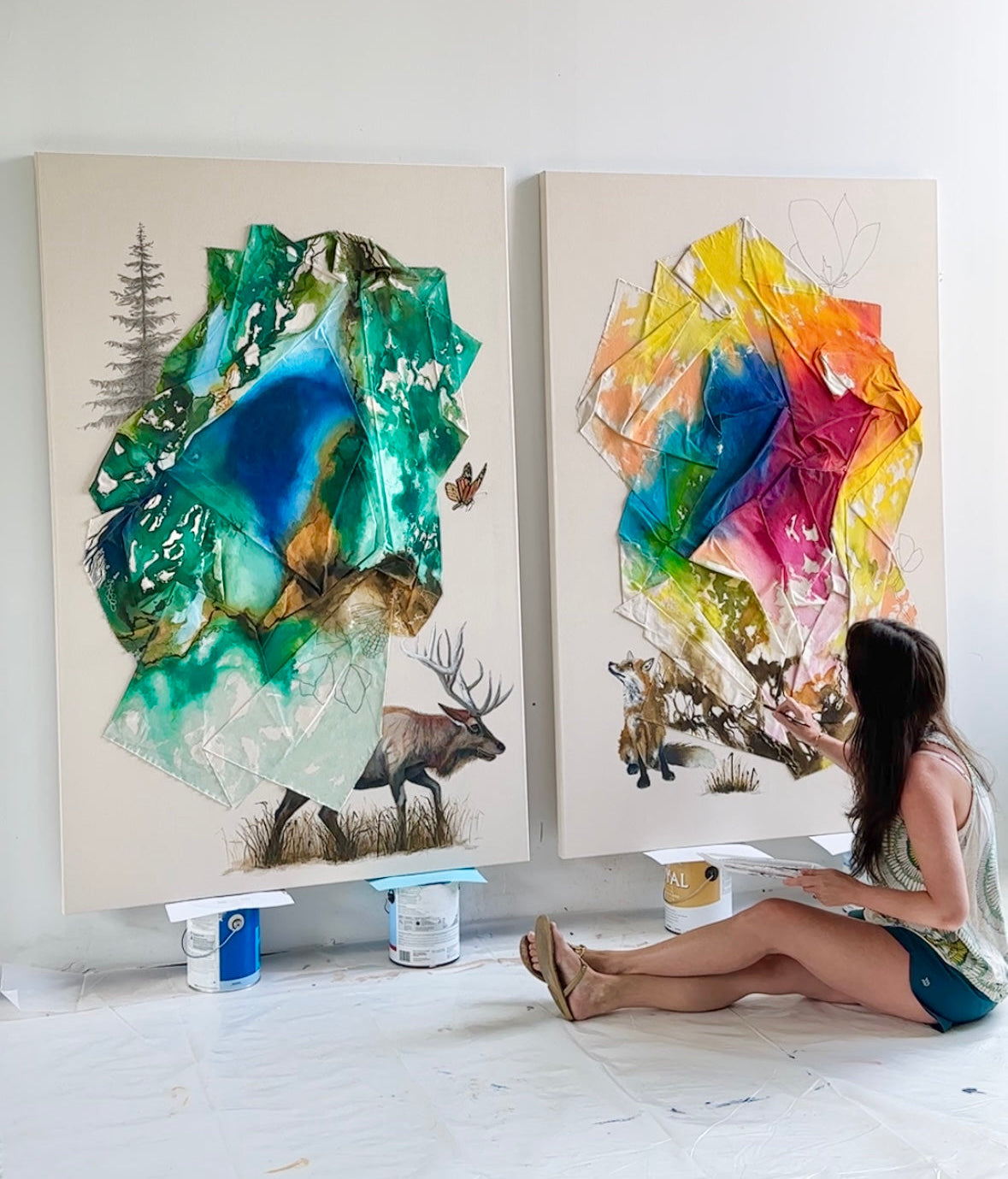 Custom Art | Renown Health Lounge