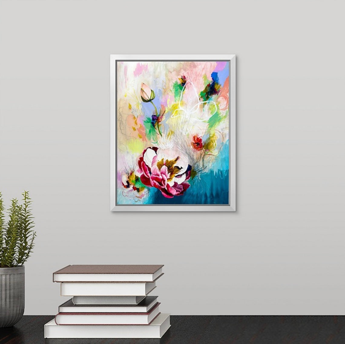She Stopped Giving Away Her Power | Abstract Floral Print – Megan