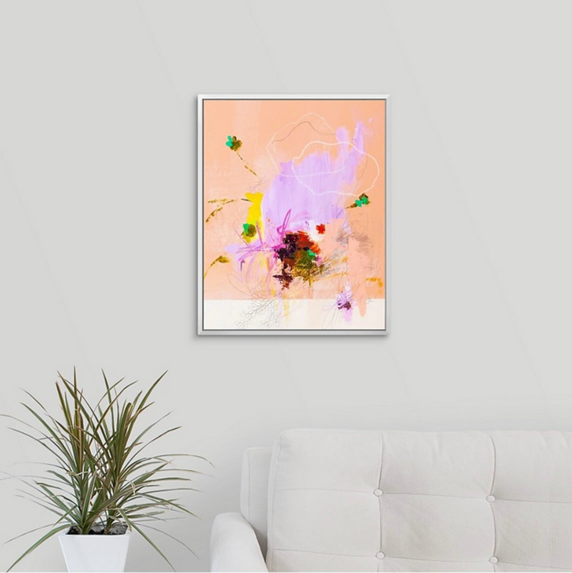 Twenty-Five Selfies and a Stiff Drink | Abstract Art Print – Megan
