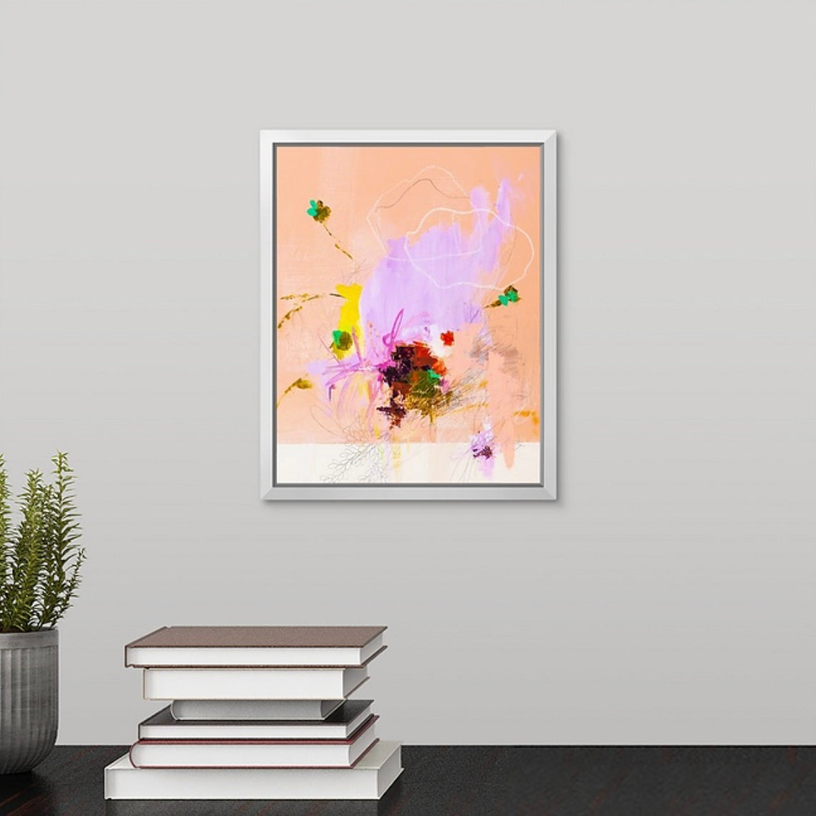 アート・デザイン・音楽 UNTITLED2001 art&street Twenty-Five Selfies and a Stiff Drink | Abstract Art Print – Megan